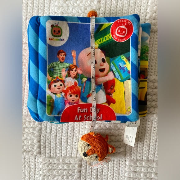 CoComelon Fun Day At School Plush Book - Picture 8 of 16